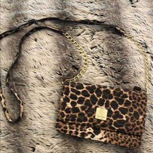 Jessica Simpson Leopard Print Crossbody